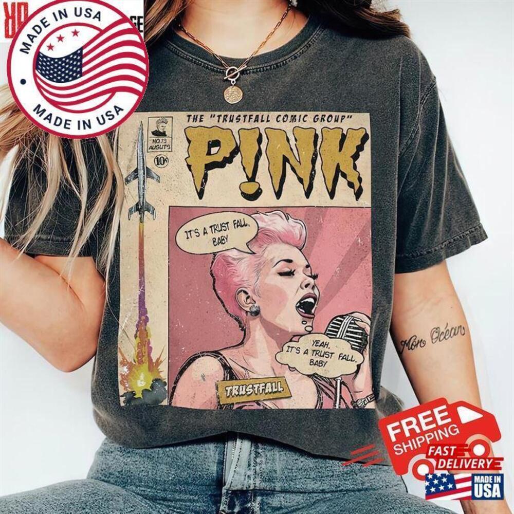 Pnk Comic Shirt T-Shirt Classic